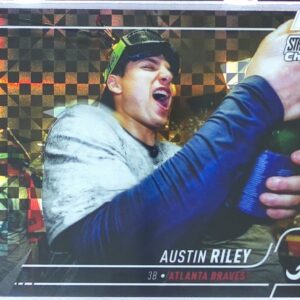 2022 Stadium Club Chrome Austin Riley X Fractor #212 Braves