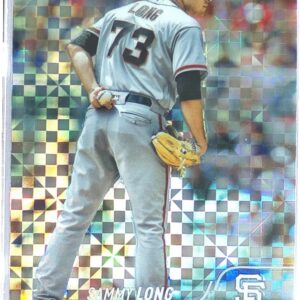 2022 Stadium Club Chrome Sammy Long X Fractor RC #78 Giants