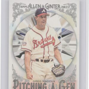 2022 Topps Allen & Ginter Greg Maddux Pitching a Gem #PAG-1 Braves