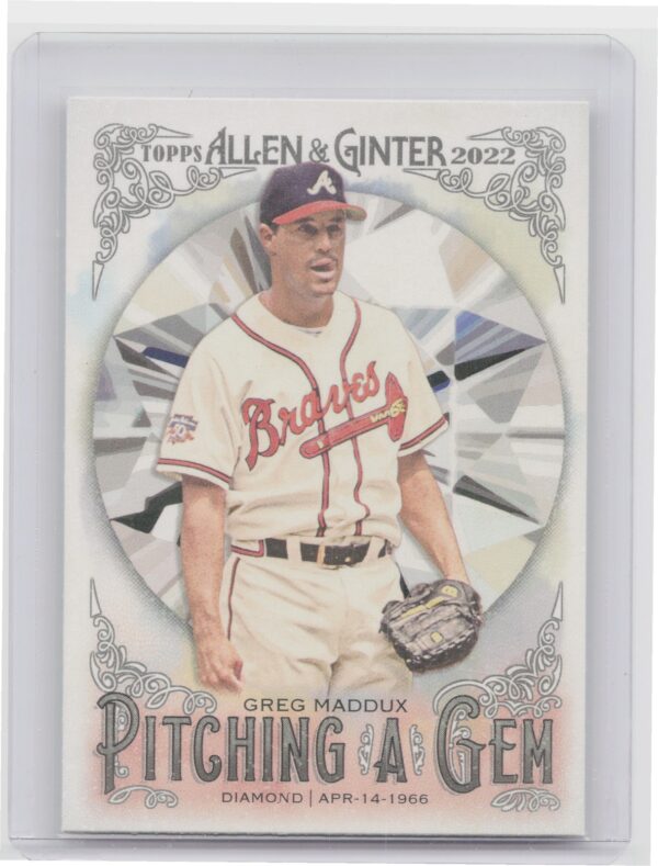 2022 Topps Allen & Ginter Greg Maddux Pitching a Gem #PAG-1 Braves
