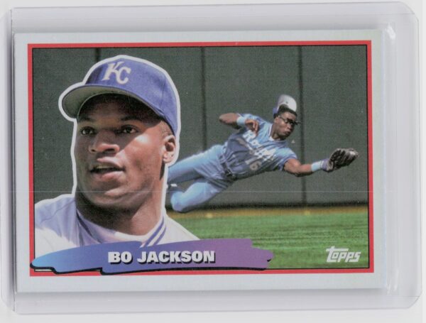 2022 Topps Archives Bo Jackson #88BF-3 Royals 1988 Topps Big Foil
