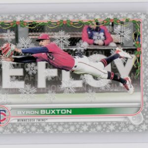 2022 Topps Holiday Byron Buxton Metallic #HW67 Twins