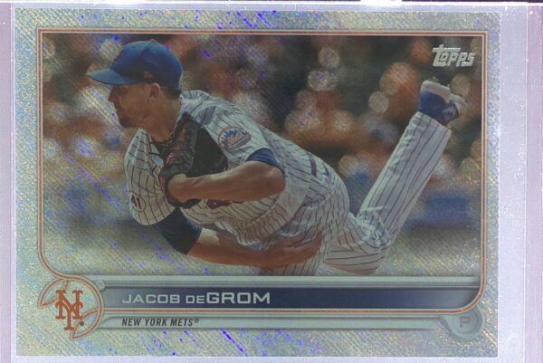 2022 Topps Jacob deGrom Foilboard Retail /875 #330 Mets