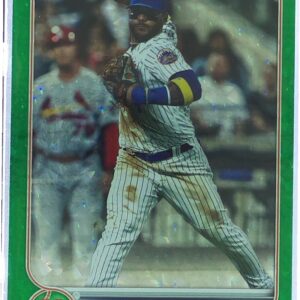 2022 Topps Jonathan Villar Green Foilboard /499 #532 Mets