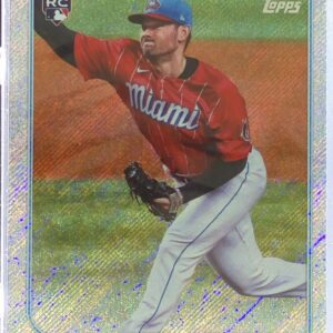 2022 Topps Zach Pop Foilboard Retail /875 RC #108 Marlins