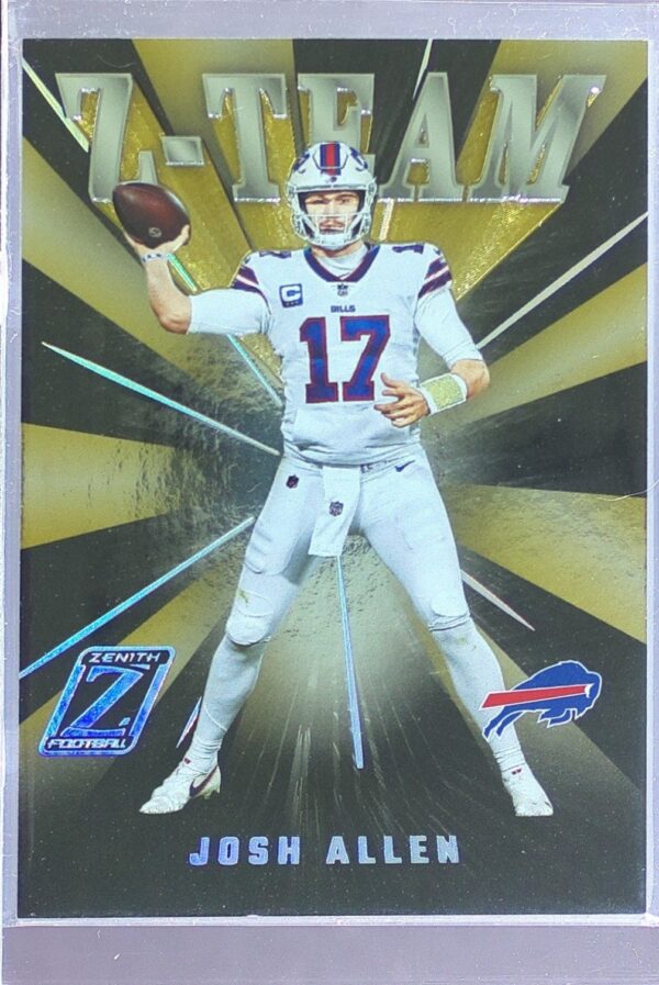 2022 Zenith Josh Allen #ZT-5 Bills Z Team