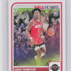 2023-24 Hoops Haunted Hoops Amen Thompson RC 86 Rockets