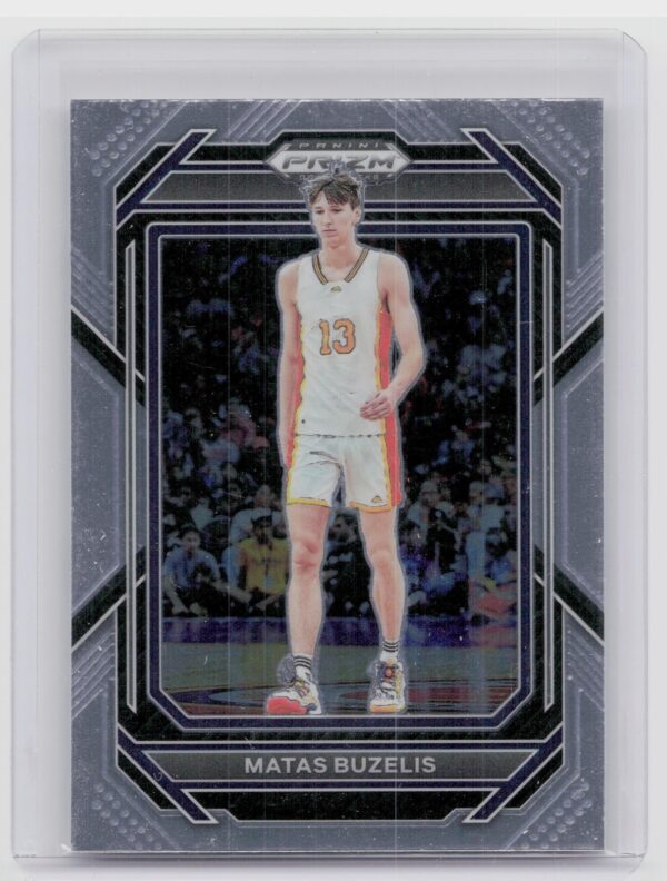 2023-24 Panini Prizm Draft Picks Matas Buzelis #13 Ignite