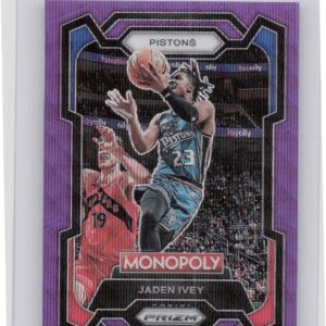 2023-24 Panini Prizm Monopoly Jaden Ivey Purple #26 Pistons