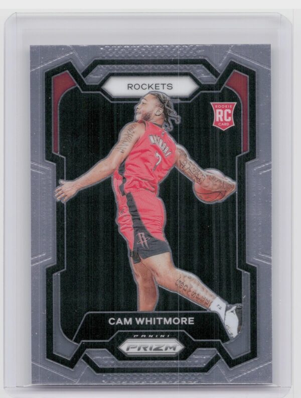 2023-24 Prizm Cam Whitmore Rookie RC #129 Rockets