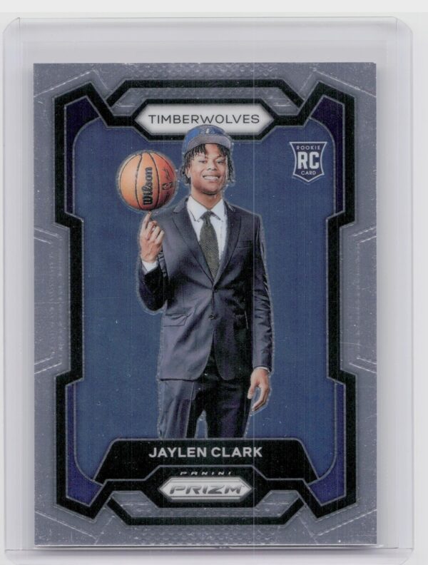 2023-24 Prizm Jaylen Clark Prizms Rookie RC #166 Timberwolves