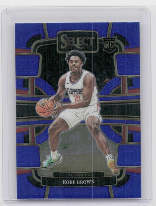 2023-24 Select Kobe Brown Blue (Retail Base) #79 Clippers