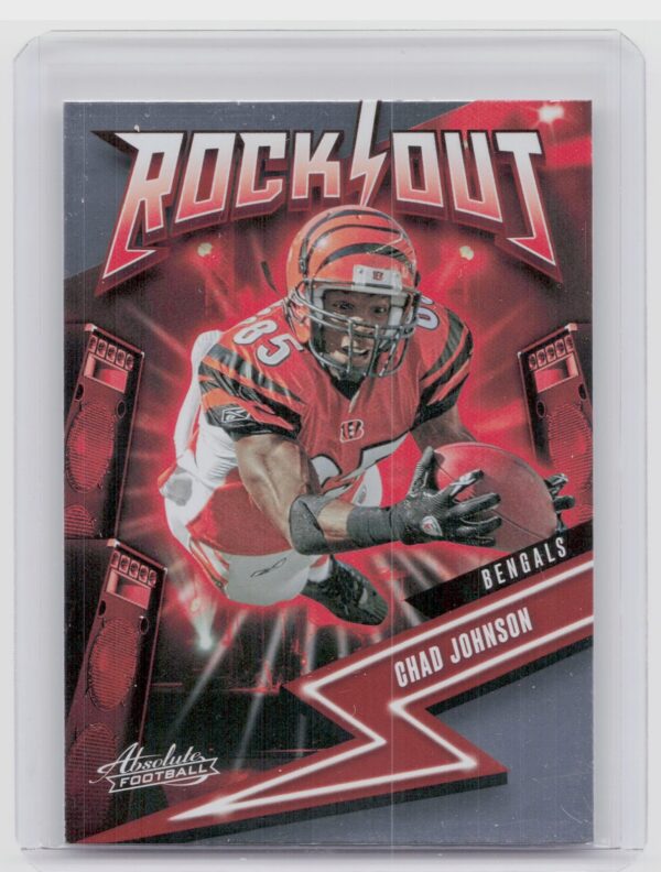 2023 Absolute Chad Johnson #1 Bengals Rock Out