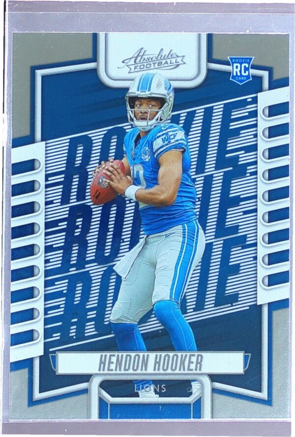 2023 Absolute Hendon Hooker Retail RC #123 Lions