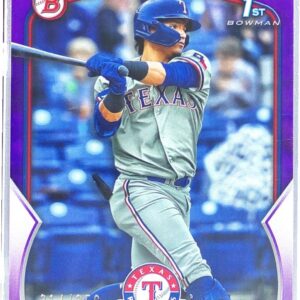 2023 Bowman Alejandro Osuna /250 #BP-131 Rangers Prospects Purple