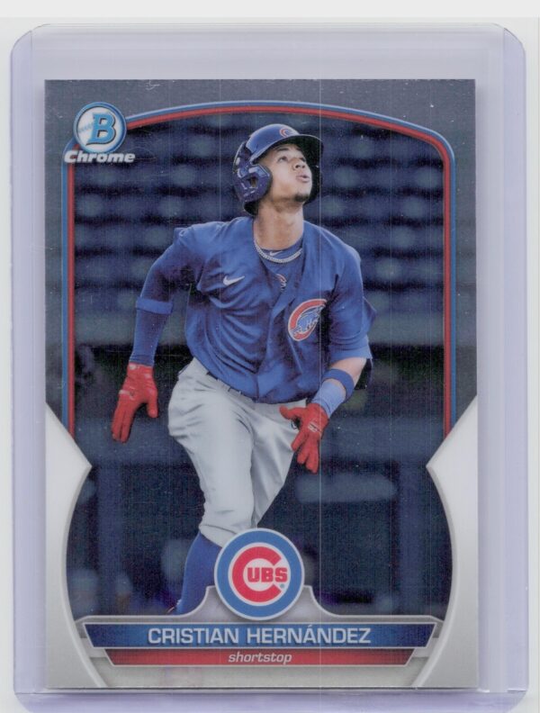 2023 Bowman Cristian Hernandez #BCP-24 Cubs Chrome Prospects