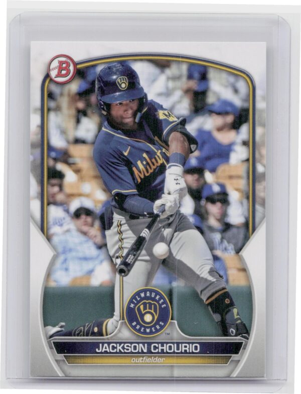 2023 Bowman Draft Jackson Chourio #BD-156 Brewers