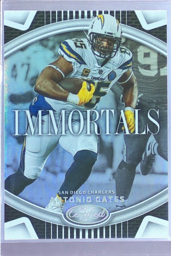2023 Certified Antonio Gates #I-7 Chargers Immortals
