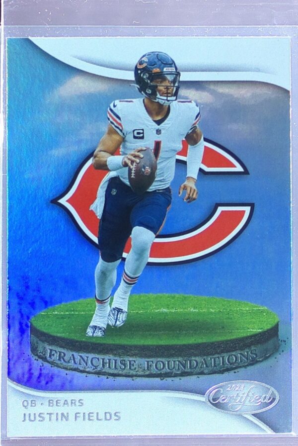 2023 Certified Justin Fields #FF-8 Bears Franchise Foundations