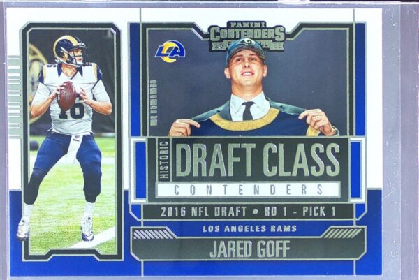 2023 Contenders Jared Goff #HDC-JG Rams Historic Draft Class Contenders