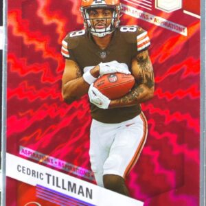 2023 Donruss Elite Cedric Tillman RC Aspirations Shimmer /625 #116 Browns