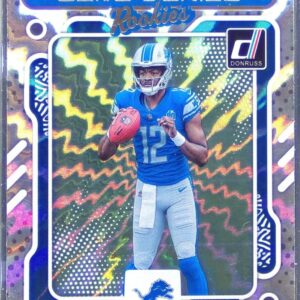 2023 Donruss Hendon Hooker #20 Lions Elite Series Rookies