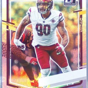 2023 Donruss Montez Sweat No Name #299 Commanders