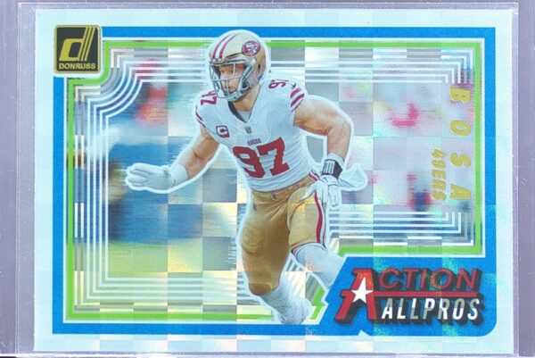 2023 Donruss Nick Bosa #AAP-7 49ers Action All Pros