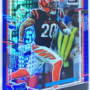 2023 Donruss Optic DJ Turner Blue Hyper RC #220 Bengals