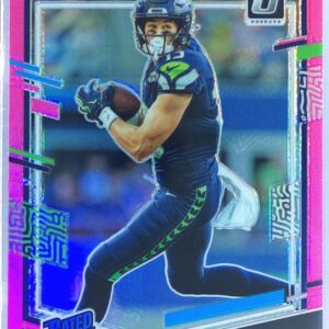2023 Donruss Optic Jake Bobo Pink RC #288 Seahawks