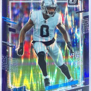2023 Donruss Optic Jakorian Bennett Purple Shock RC #259 Raiders