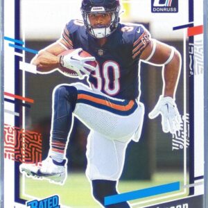2023 Donruss Roschon Johnson RC #314 Bears