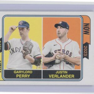 2023 Heritage Gaylord Perry / Justin Verlander #TAN-6 Astros Then and Now