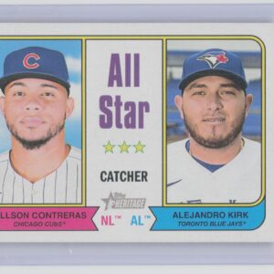 2023 Heritage Willson Contreras / Alejandro Kirk #331 Cubs Blue Jays