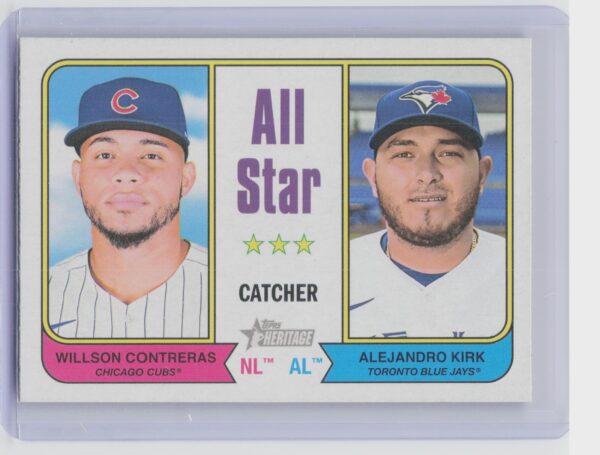 2023 Heritage Willson Contreras / Alejandro Kirk #331 Cubs Blue Jays