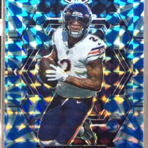 2023 Mosaic DJ Moore Reactive Blue Mosaic #34 Bears