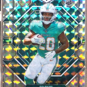 2023 Mosaic De'Von Achane RC Mosaic #312 Dolphins