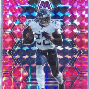 2023 Mosaic Derrick Henry Camo Pink Mosaic #238 Titans