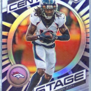2023 Mosaic Jerry Jeudy #CS-JJ Broncos Center Stage Silver