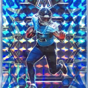2023 Mosaic Treylon Burks Reactive Blue Mosaic #237 Titans