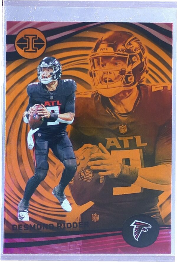 2023 Panini Illusions Desmond Ridder Orange Trophy Collection #4 Falcons