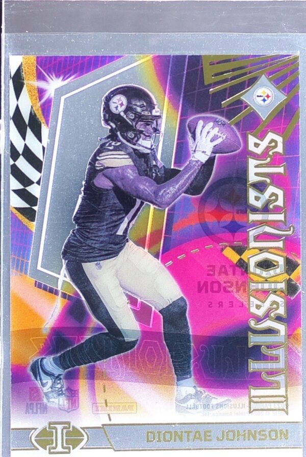 2023 Panini Illusions Diontae Johnson #3 Steelers Illusionists