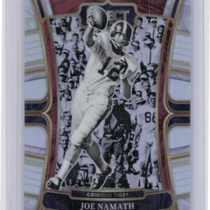 2023 Panini Select Draft Picks Joe Namath Silver Prizm #96 Tide