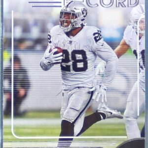 2023 Prestige Josh Jacobs #5 Raiders For the Record