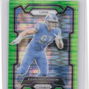 2023 Prizm Aidan Hutchinson Green Wave #94 Lions