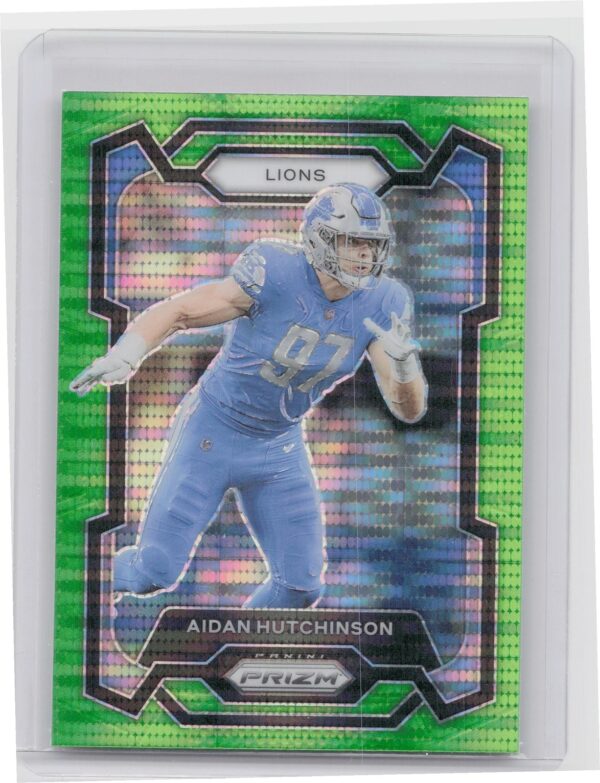 2023 Prizm Aidan Hutchinson Green Wave #94 Lions