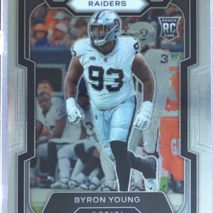 2023 Prizm Byron Young RC #355 Raiders