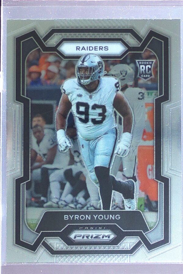 2023 Prizm Byron Young RC #355 Raiders