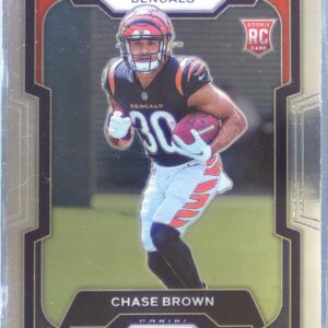 2023 Prizm Chase Brown RC #318 Bengals