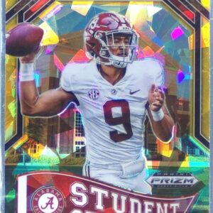 2023 Prizm Draft Picks Bryce Young #SO-1 Tide Student Orientation Gold Ice